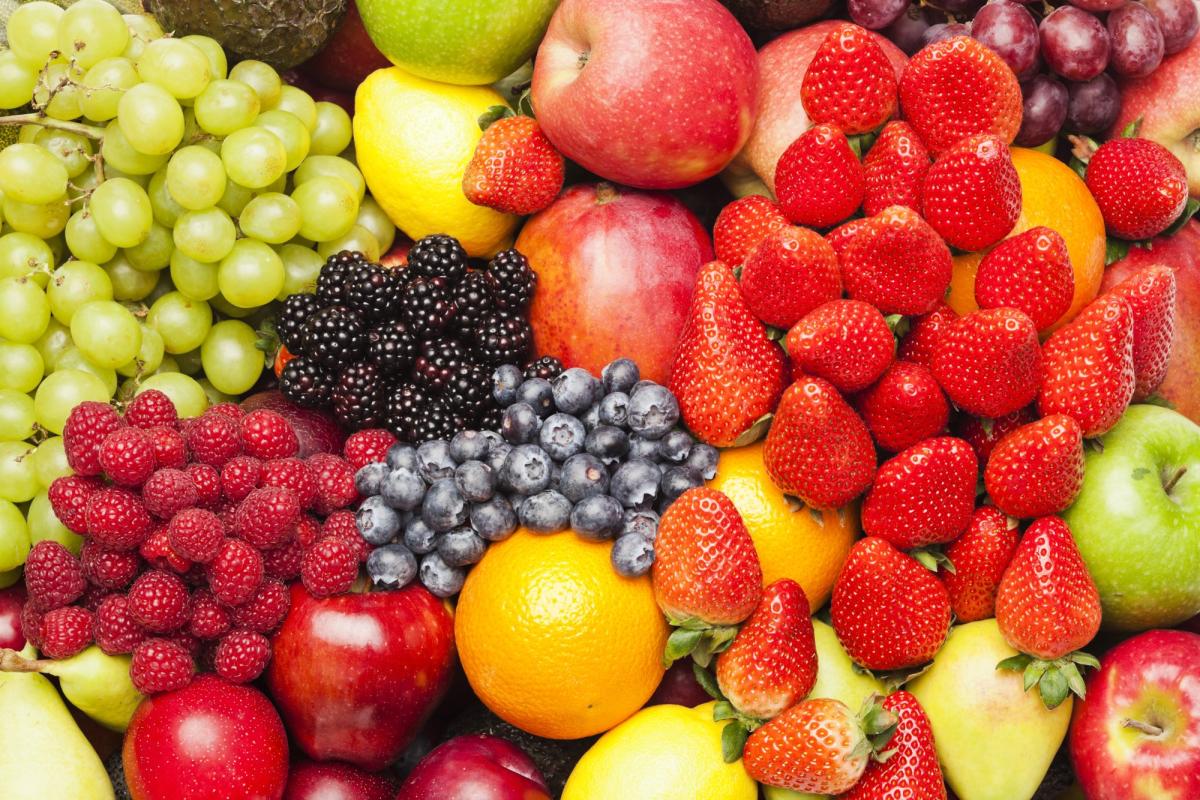 variety of fruit