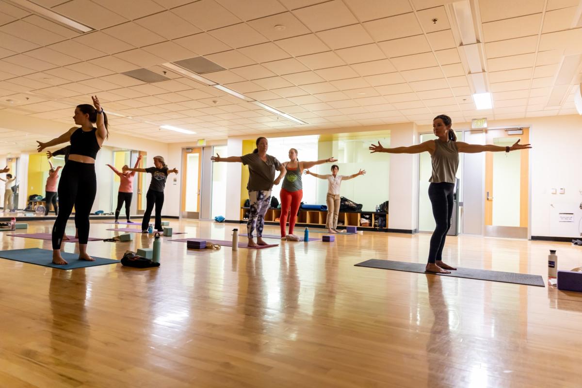 Staff yoga