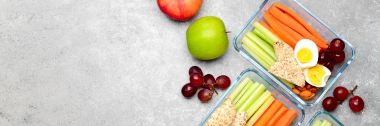 Meal prep containers for lunch