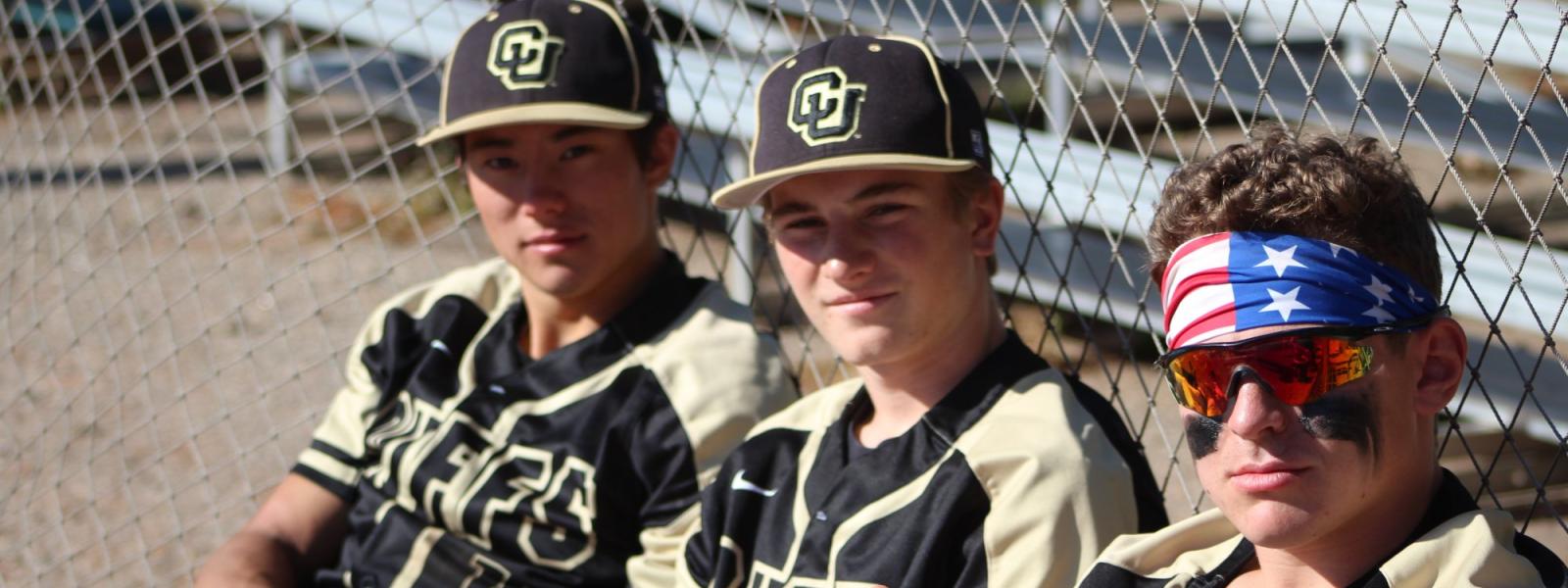 CU baseball players