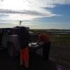 Prepping for a profile and scanning for bears!