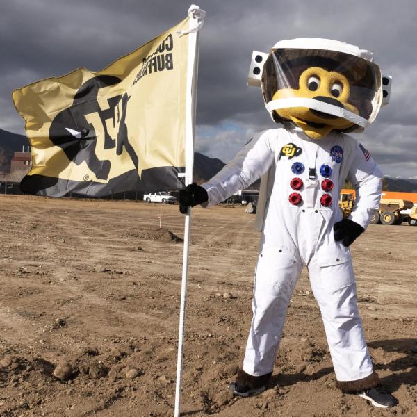 Ralphie on the moon