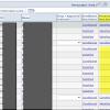 Screenshot of a class roster viewed through Campus Solutions. In the "Post Enroll Req Status" column, we've highlighted several blank fields. Non-highlighted fields have a status of either "Satisfied" or "Conditional."