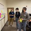 iSAT members at the design sprint. 