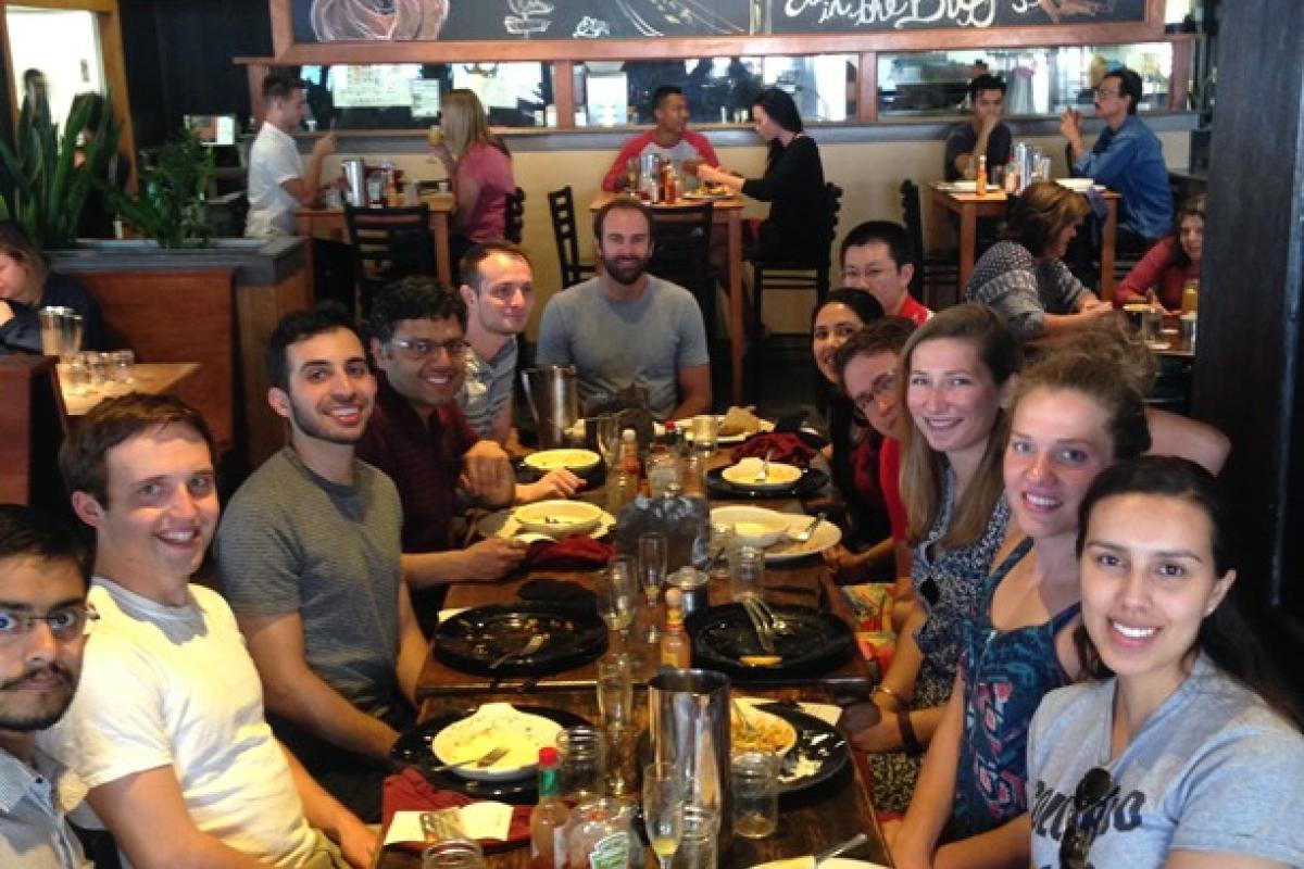 Colleen's farewell lunch