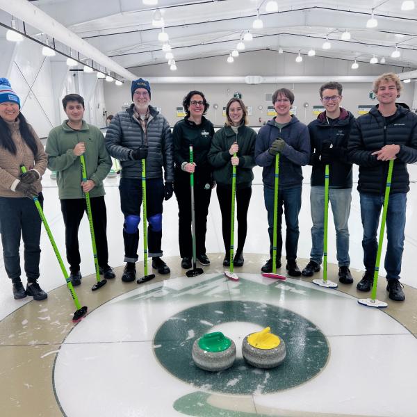people in an ice sheet