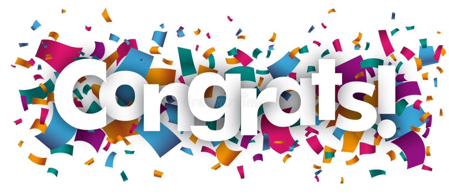 Congrats