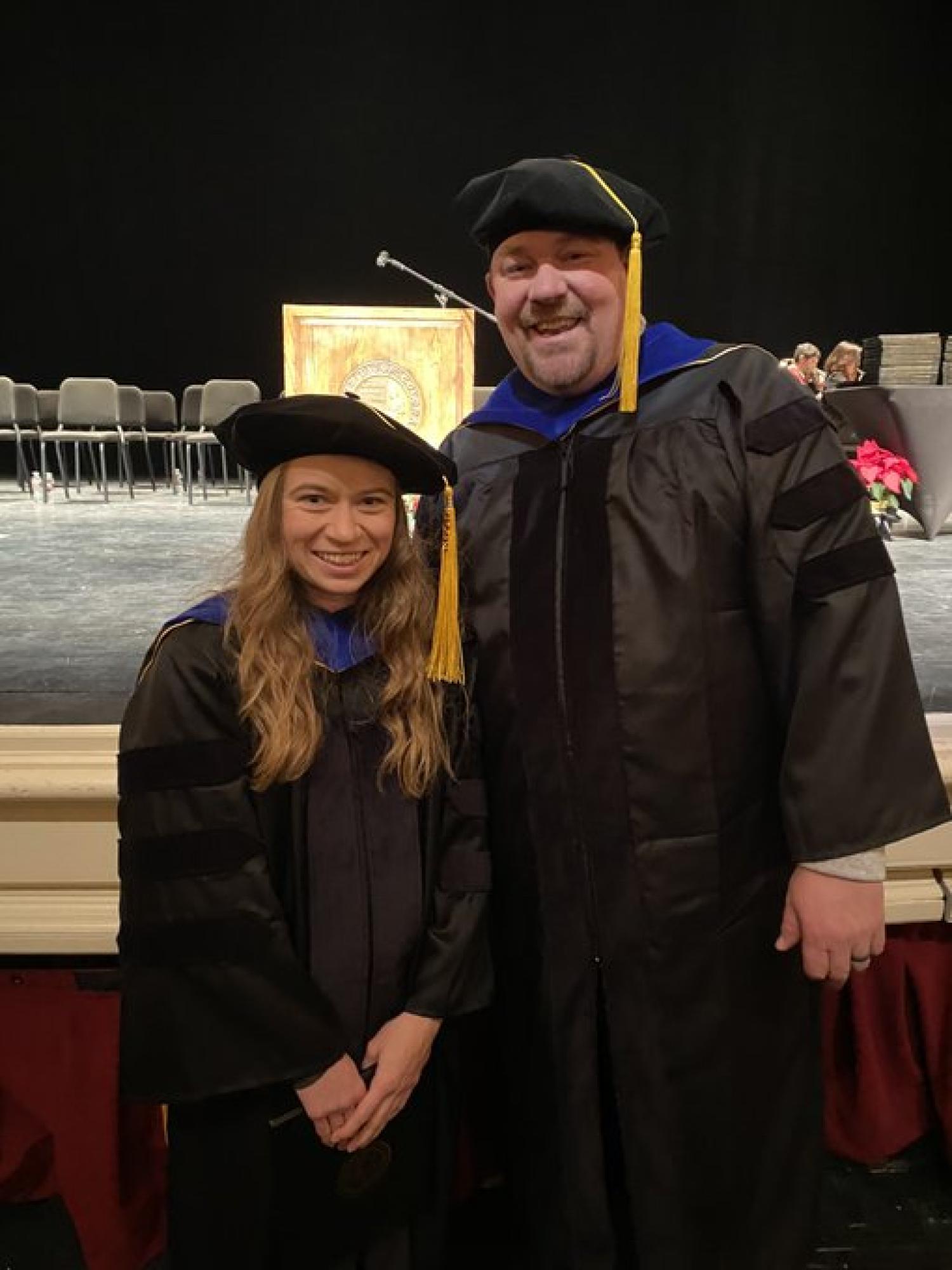 Tayler at graduate