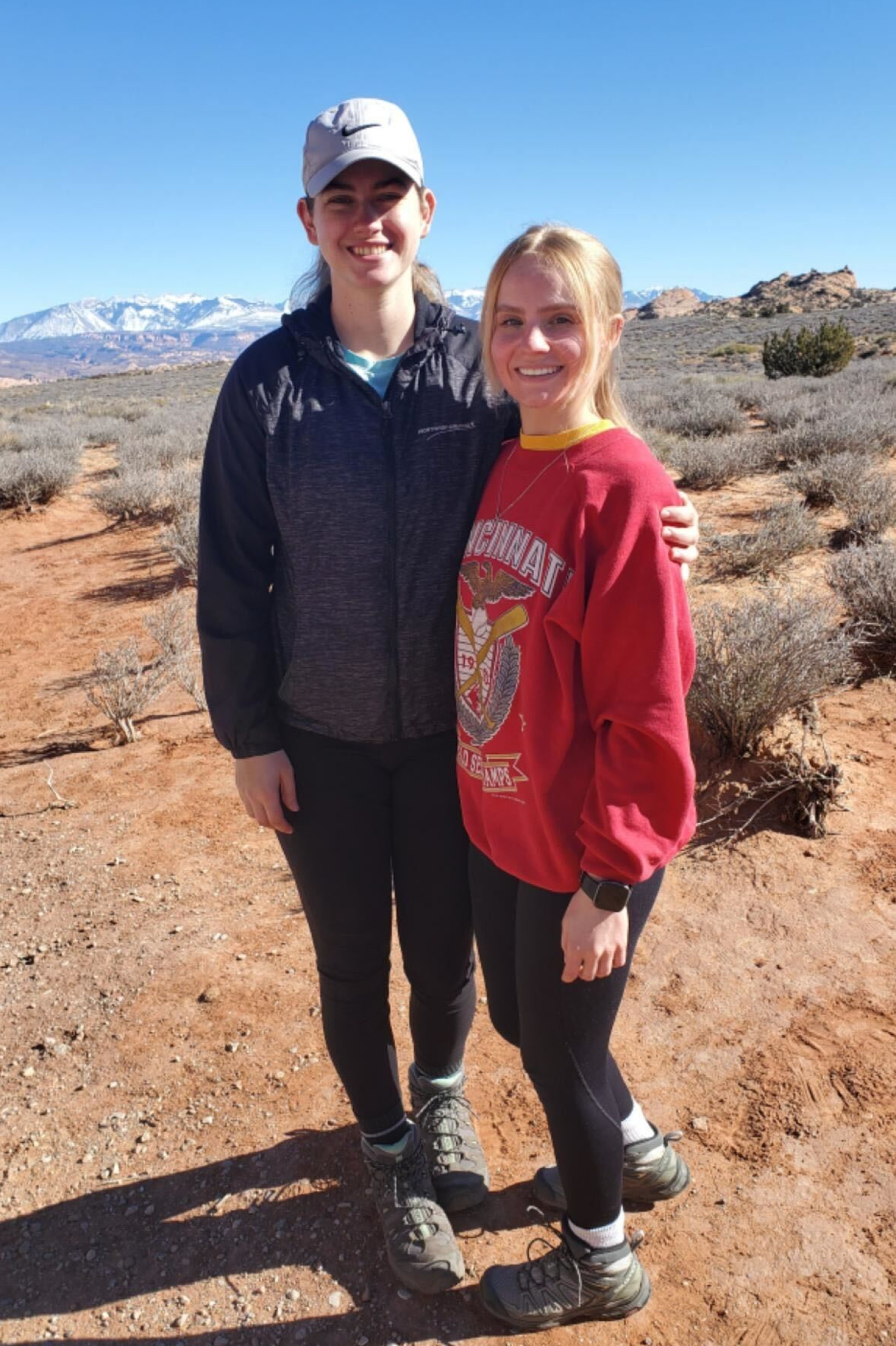 Kristin and Alexis