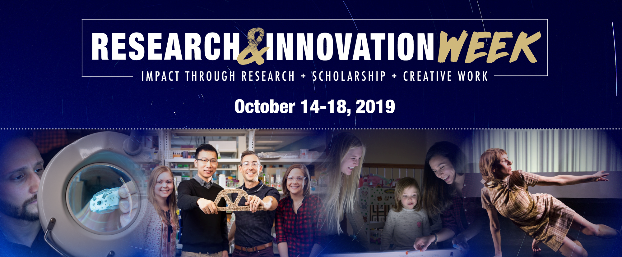 Expert panels, student showcases headline Research & Innovation Week October 14-18