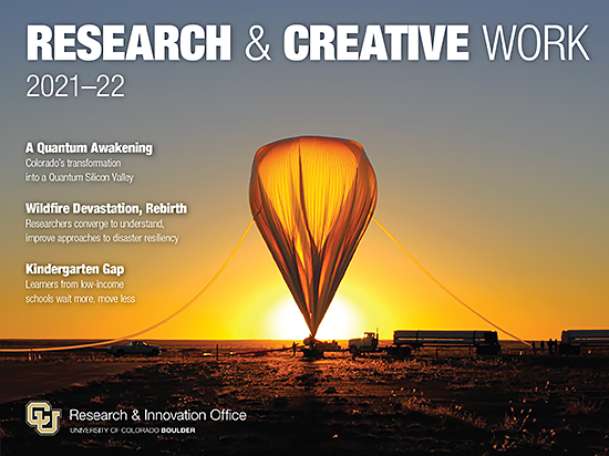 Research & Creative Work 2019-20 report cover