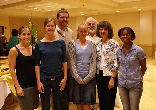 From the reception for the Distinguished Research Lecture, August 30, 2012