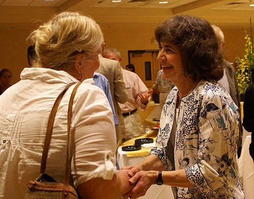 From the reception for the Distinguished Research Lecture, August 30, 2012