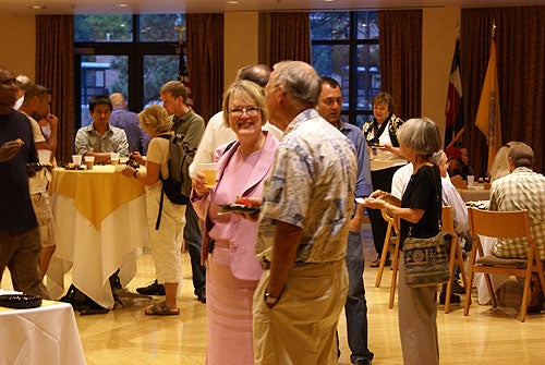 From the reception for the Distinguished Research Lecture, August 30, 2012