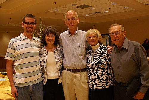 From the reception for the Distinguished Research Lecture, August 30, 2012