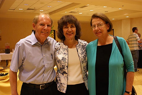From the reception for the Distinguished Research Lecture, August 30, 2012