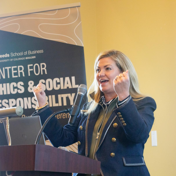 Ashley Grosh, CU Boulder alum and vice president at Breakthrough Energy