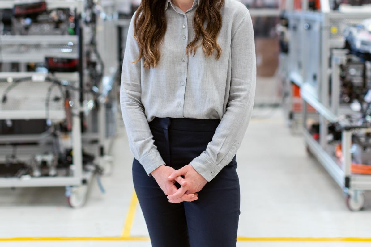 Woman in lab