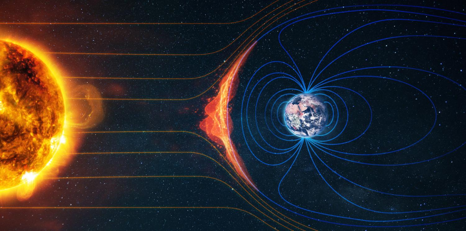Space weather illustration