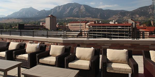 Mortenson Center rooftop