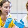Lab researchers