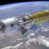 An artist’s impression of what a nuclear thermal ship built to take humans to Mars could look like