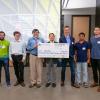 iFeather team with check