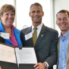 Master Research Agreement signing ceremony