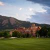 Overhead image of CU Boulder campus and flatirons