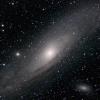 Galaxy in space