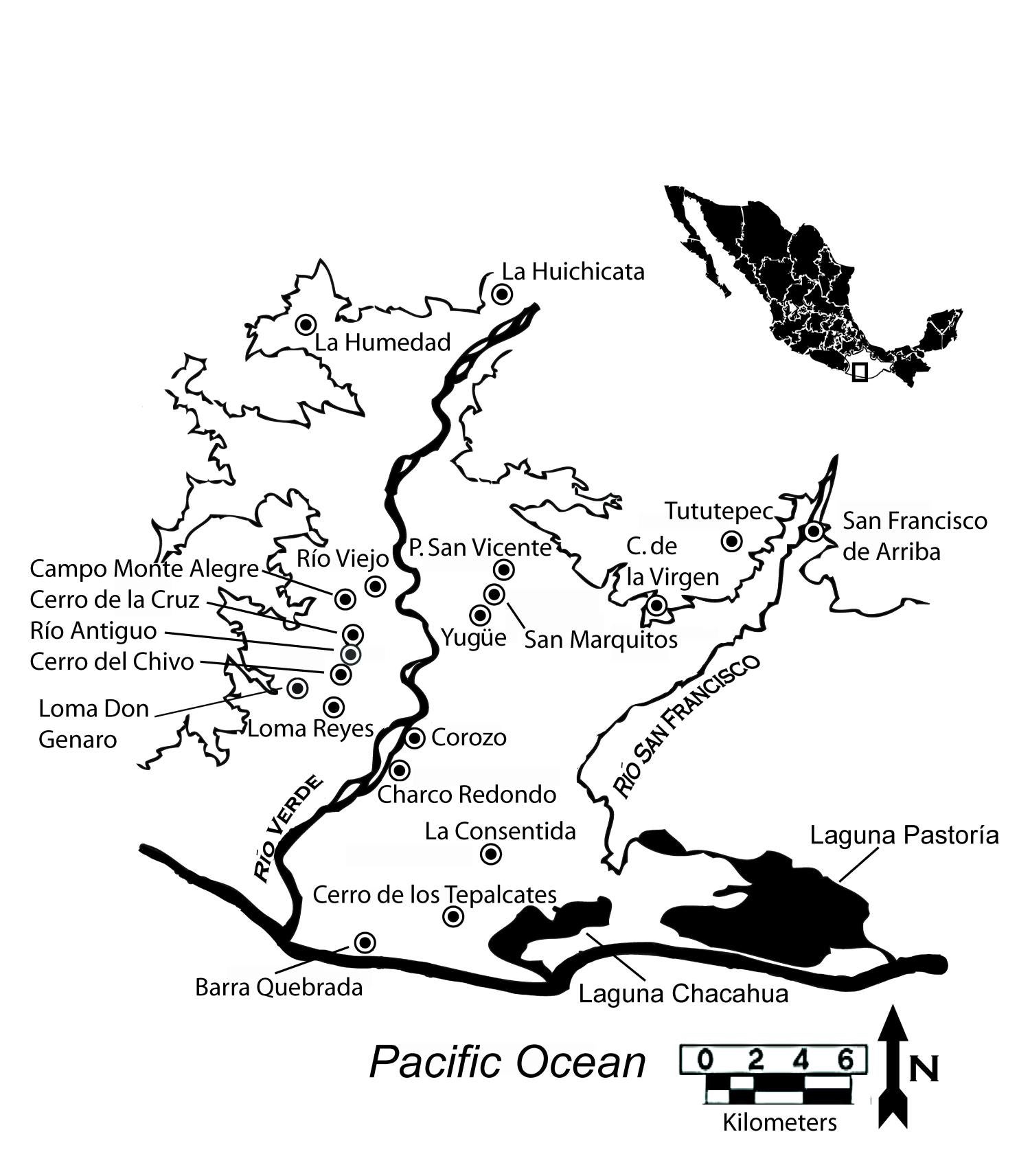 Map of the Lower Rio Verde Valley