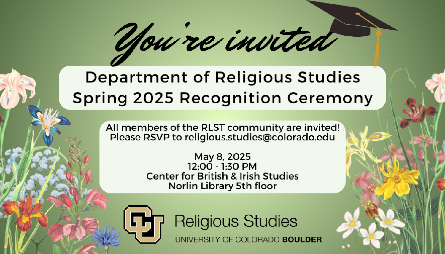 Recognition ceremony invitation
