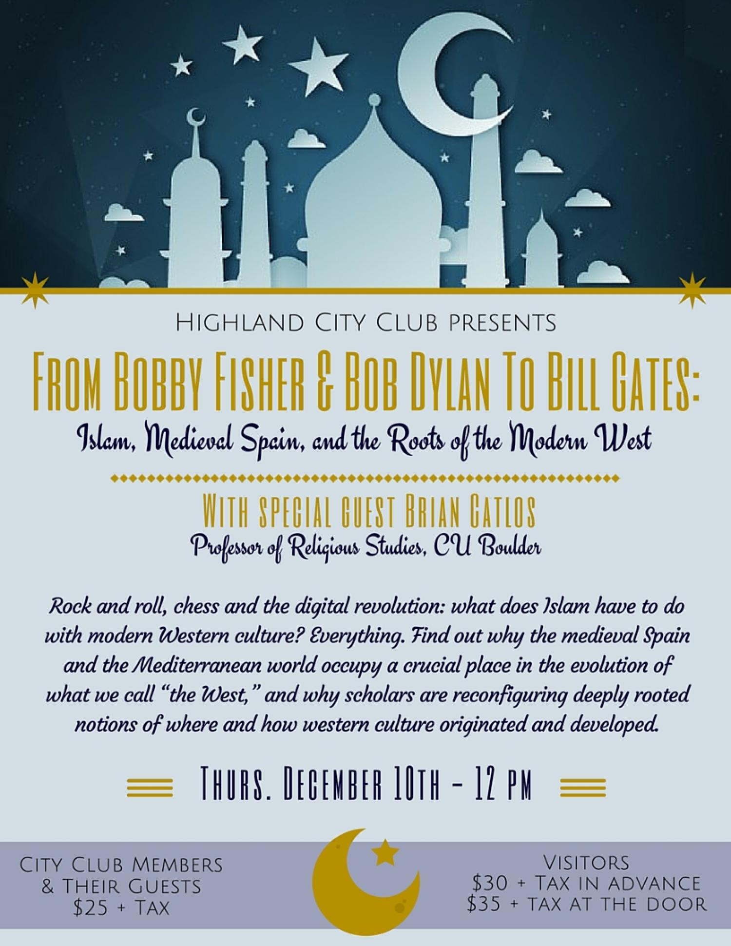 Flyer with event details