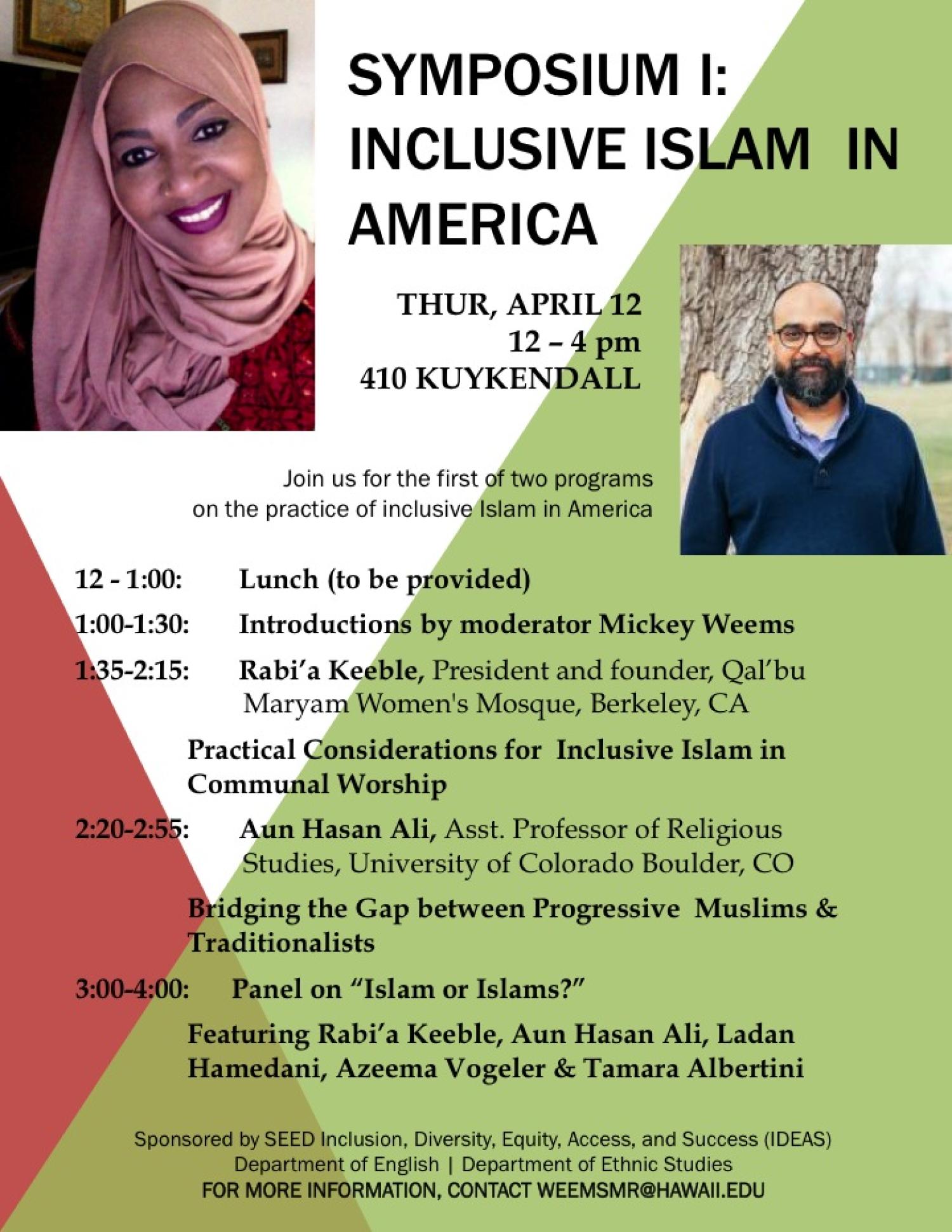 Aun Ali speaking in Hawaii