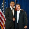 Alumni with Obama