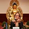 Holly Gayley at Sakyadhita, photo courtesy of Olivier Adam