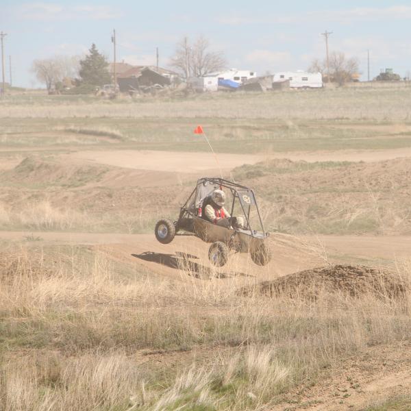 Bill driving during endurance testing