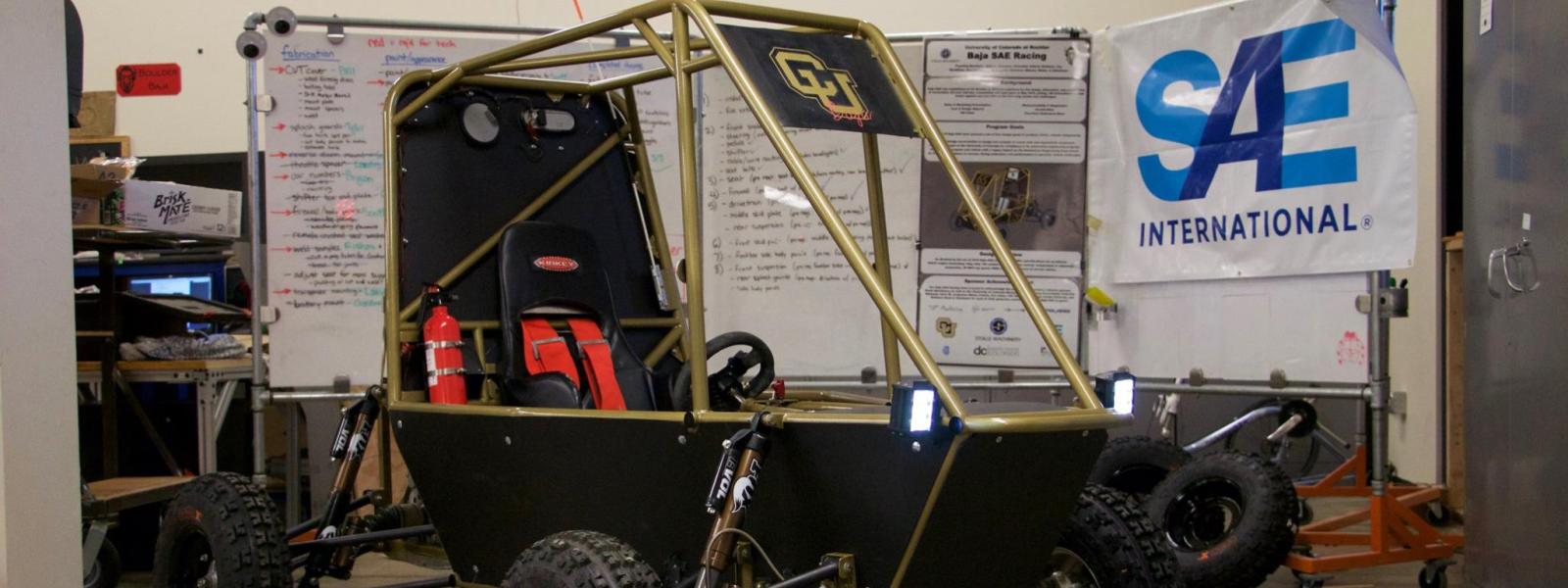 Final Baja Car used in competition