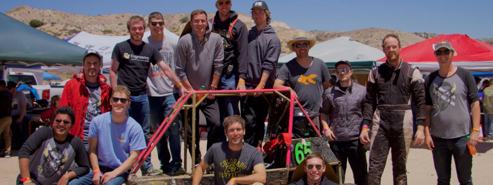 Team after the Endurance race in Gorman, CA