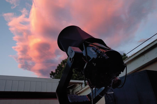 SBO Artemis Telescope at Sunset