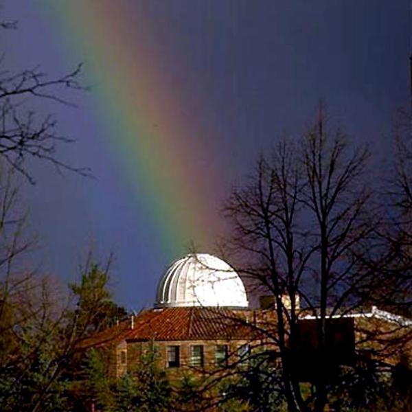 Sommers-Bausch Observatory Rainbow (1999) Photo credit Sommers-Bausch Observatory Collection