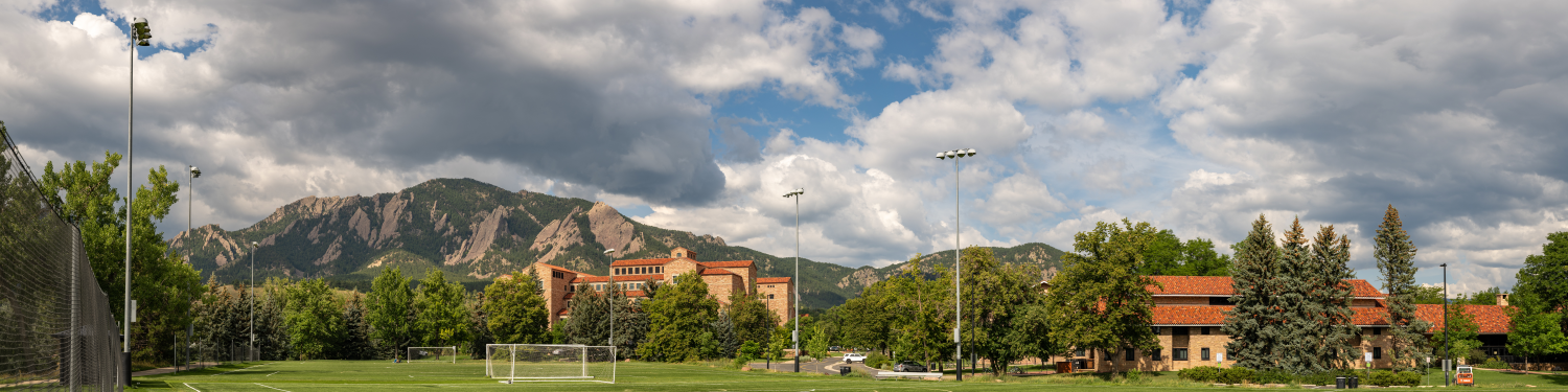 Campus in the summer