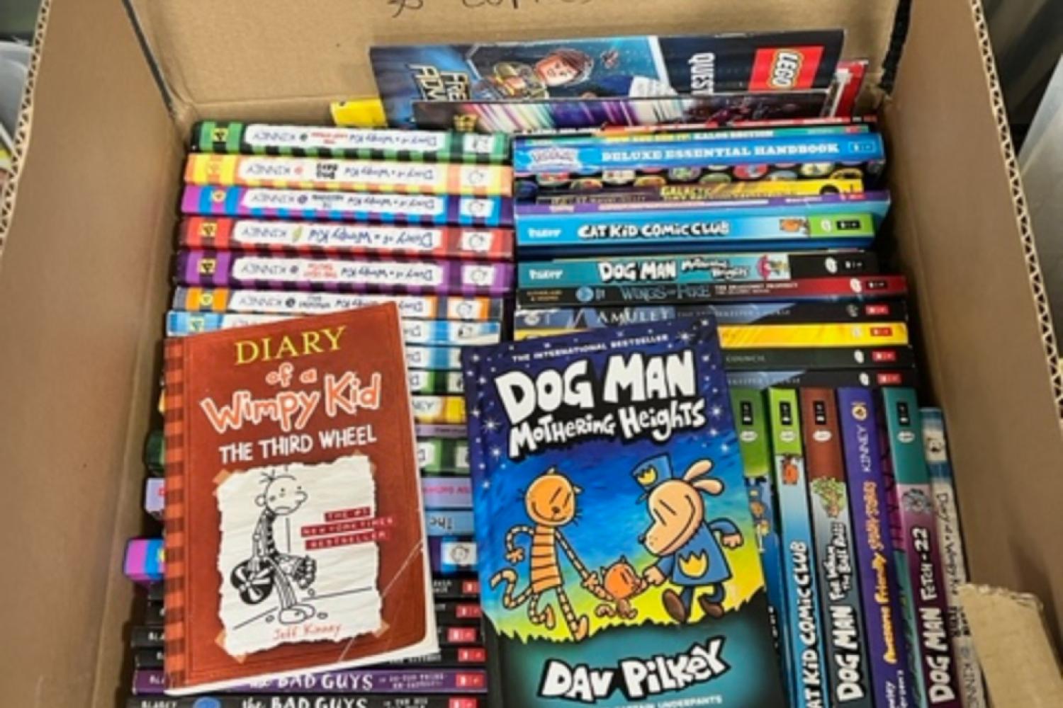 box of books