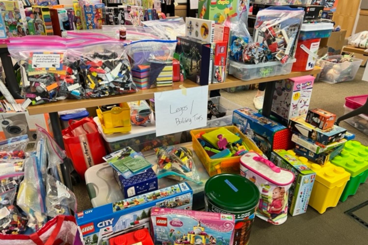 lego and building toy donations 