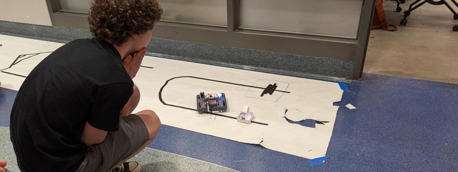 camper testing robot