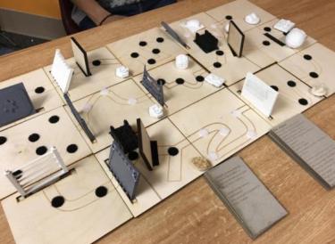 game board created by student