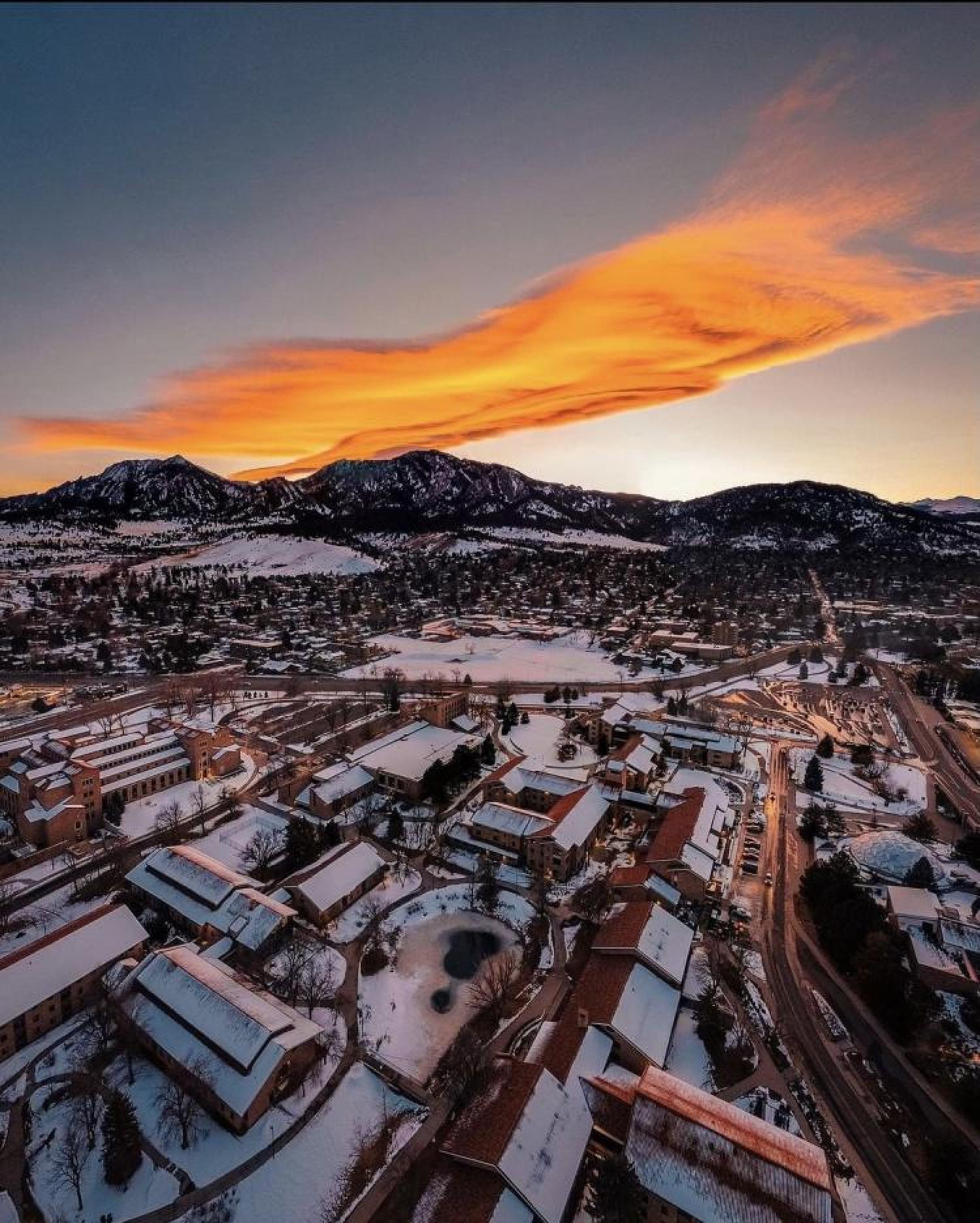 sunset cu boulder