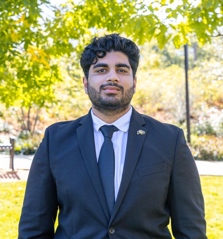 Photo of SCC President Aadi Pore