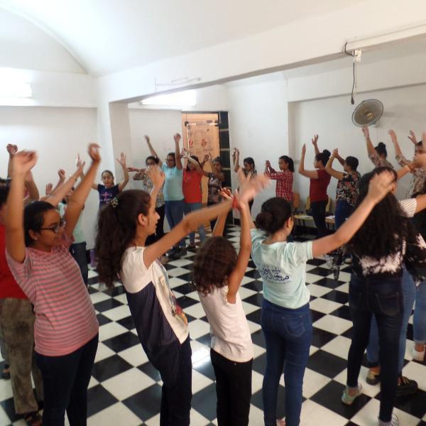 Participants of “vocal empowerment” program