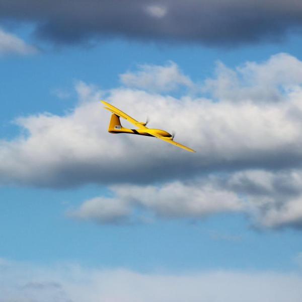 The TTwistor aircraft in flight
